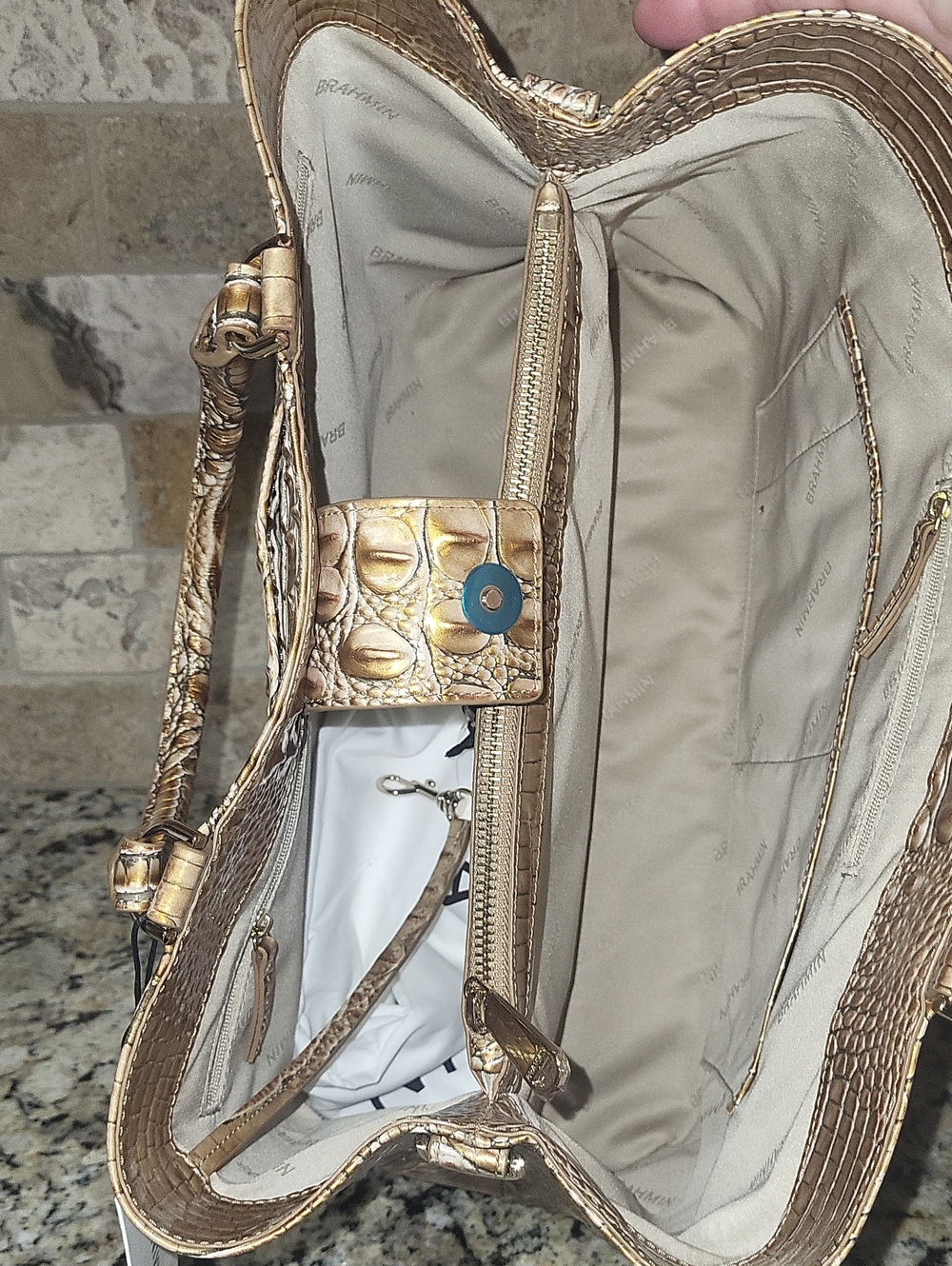 BRAHMIN Denise Satchel - Picture 11 of 13